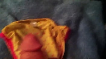 Preview 2 of Fucking Girl With Feet - Cum in panties
