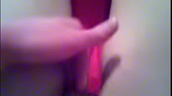 Preview 4 of Male Brazilian Wax Handjob - Hali plays with her loose pussy!