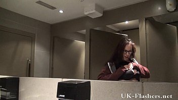 Preview 1 of Student Xxxxy Xxx - Public toilet voyeur and amateur masturbation