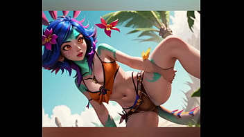 Preview 3 of Xxx Marstubate - Neeko,  the curious chameleon - LoL