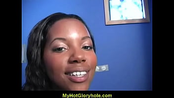 Preview 2 of 40b Cup - Gloryhole Initiations - Amateur cock sucking 39