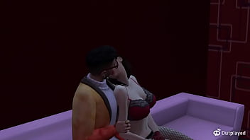Preview 1 of Samantha Ryongirl Xxx Video - The Sims 4 - Nash Madsen in Strip Club Sex