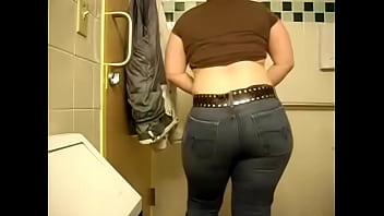 Preview 4 of Turkish Shemale Turk Gay - Big White Ass on the Bathroom!