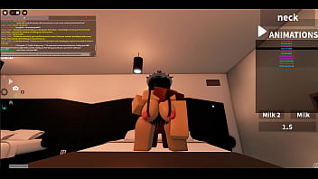Preview 2 of Desi Chut Land Chudai Image - Face fucking a girl in a hat | Roblox Studio