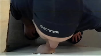 Preview 3 of Very Hardcore Ga - SUCKING CURVE UNCUT COCK COCK AT GLORYHOLE