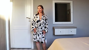 Preview 1 of Stevie Rose - Stepmother with huge tits got horny when she saw her stepson masturbating