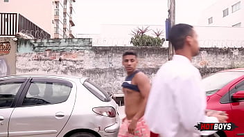Preview 4 of Son Bang My Wife - O var&atilde_o pirocudo comeu meu cu
