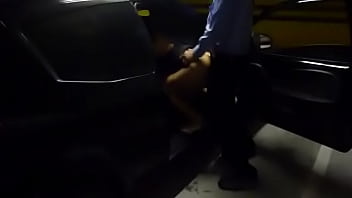 Preview 1 of Small Boy Panishment - Esposa dando pro seguran&ccedil_a no estacionamento do shopping