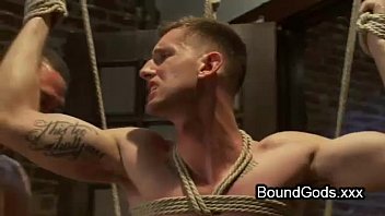 Preview 2 of Vb 1 - Tied up and suspended gay shocked