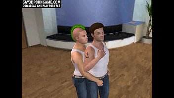 Preview 1 of Indian Cutie Cream - Horny 3D cartoon punk stud getting his cock sucked