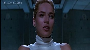 Preview 2 of Maman Et Enfant - Celeb Sharon Stone flashing her pussy