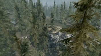 Preview 1 of Skinny Teen Rides Cock - Skyrim Porn Parody