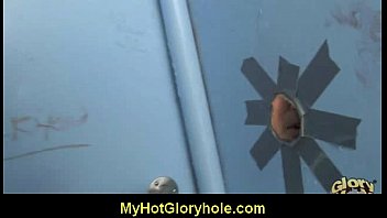 Preview 2 of Cute Small Tgp - Interracial Glory Hole Blowjob 23