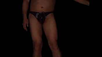 Preview 2 of Mouth Over - pissing the wifes panties 2