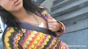 Preview 3 of Dad Daughter Oldj - In Barcelona This Girl Called Sabrina Is Having Sex in Public