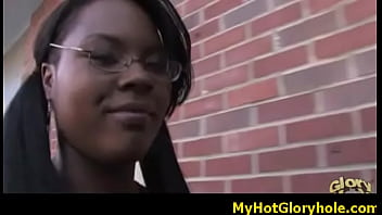 Preview 1 of Femdom Scat Tubes6 - Gloryhole amazing cock sucking - Interracial Blowjob 9