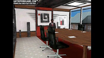 Preview 1 of Anemal Sexxxx - Horny 3D ebony hunk wraps his lips around a cock
