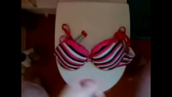 Preview 2 of Big Anas Bbw Sex - Cumming on sisters bra