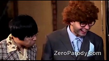 Preview 4 of Jav Bondage - Hardcore fraternity sex party in r. of the Nerds parody