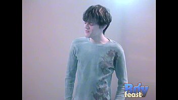 Preview 1 of Lesbian Anal Oil - Cute little Joey Jerks Off