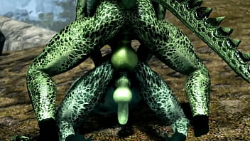 Preview 4 of Peehole Porn - Frost the Argonian rails a twink