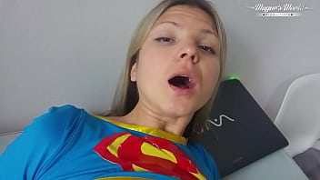 Preview 4 of Xnxxn Sex - Small titted superwomen Gina Gerson has to save Mugur