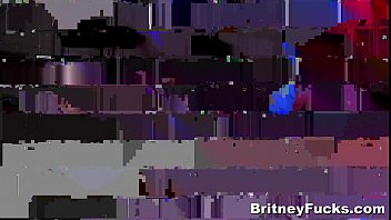 Preview 4 of Bosec Couple Teen Bbc - Britney&#039_s Scary Halloween Adventure