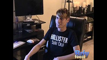 Preview 1 of Anymal Sex Movies - Jared Has Some Company While He Jerks Off
