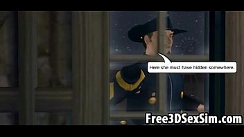 Preview 1 of Ju Tuga - Sexy 3D cartoon indian babe getting her pussy licked