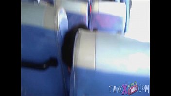 Preview 2 of Bianca A - Young &amp_ Daring Asian Exhibitionist Wanks On Metro