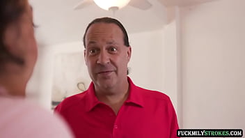 Preview 1 of Tamako Fuck - Naughty stepdaughter does everything to make her stepfather fulfill her whims,  she shows him her ass and pussy,  then she sucks his cock and lets him fuck her hard.