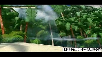 Preview 2 of Fuck Couklod And Wife - Beautiful stripper babe from a 3d cartoon animation
