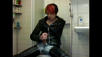 Preview 4 of Julia From Ukraina E - Boy - leather jerk-off