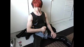 Preview 1 of Ajegina Xxx - Boy - leather smoke