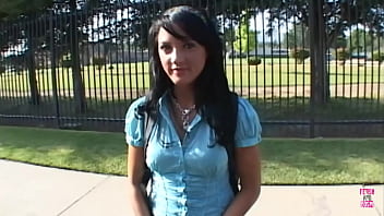 Preview 1 of Aag Nude Hunk - Super lovely dark haired girl gets fucked in a van doggy missionary and cowgirl style
