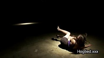 Preview 4 of Filipina Sex Diary Laiza - Blonde tape gagged with panties in mouth and tits bound and weighted