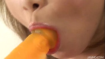 Preview 3 of Litle Cock Sex Porn - Raunchy Rika Sakurai toys both her holes at the same time