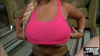Preview 3 of Joey Sins Hot Porn - Blonde gets naked cummed in her tits