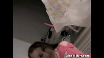 Preview 3 of Xnxxxzoo Sex - y. slut drinking her piss from diaper
