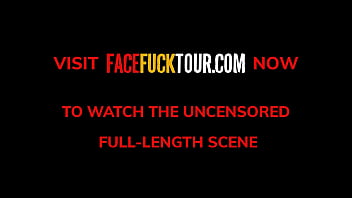 Preview 4 of Camp Natasha - Face Fuck Tour - Sexy Blonde MILF Lisi Kitty&#039_s Latest Facial Gonzo POV