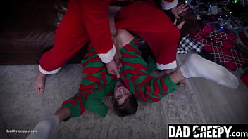 Preview 4 of Marathi Rape Case Video - Stepson Having the Best Holiday Celebration with Stepdad - Dadcreepy