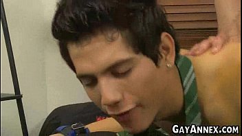 Preview 4 of Anal Fisting Cry - Twink is tied down by mature guy