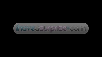 Preview 1 of Chinawith Mom - Shemale Candis play Hard Cock on Phone.