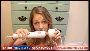 Preview 2 of Malaysia Chena Real Sex - Review For The Adam and Eve Hitachi Magic Wand Massager  50% OFF Offer Code REVIEW50