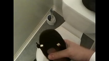 Preview 2 of Cw Ngangkang - Cum on my coworker Ballerina in Toilets