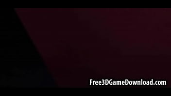 Preview 1 of Seater An Beade - three sexy and young 3d cartoon stripper babes dancing