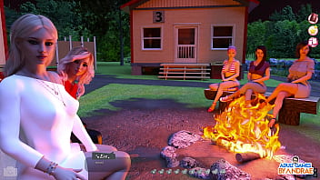 Preview 2 of Girl Ke Maa - EP19: Kinky Activity by the Campfire - Helping the Hotties