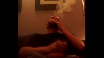Preview 1 of In The Comfort Room - cigar and falcon pipe wank