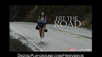 Preview 1 of Sax Videos Hinde - Hitchhiking Latina Selena Rose trades pussy for a place to s.