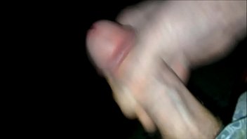 Preview 3 of Whores Guatemala - jerking it outside at night